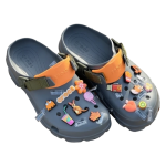 کراکس بچه گانه مدل hello رنگ فیلی