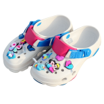 کراکس بچه گانه مدل hello رنگ سفید